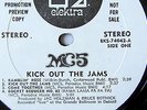 MC5 KICK OUT THE JAMS Elektra EKS-74042 USA WHITE LABEL PREVIEW PROMO VG+/Fair