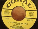 Soul 45 - Patti Austin (I've Given) You All My Love Why Can't We Try Coral