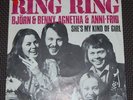Abba - Ring Ring / She's my kind of girl - rare Danish PS - pic sleeve - Polar
