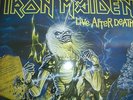 IRON MAIDEN     -     LIVE AFTER DEATH     DLP     FOC     UK PRESS      TOP