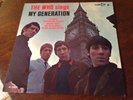 The Who Sings My Generation LP, Rare Mono Press, Decca DL 4664, Clean