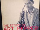 Art Pepper the Return of Art Pepper Jazz West JWLP-10 LP Mono Deep Groove