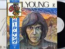 NEIL YOUNG-S/T-JAPAN PROMO GATEFOLD  +ROCK AGE OBI