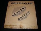 THE DAVID ALLAN COE BAND NOTHING SACRED OUTLAW COUNTRY VINYL ADULTS ONLY