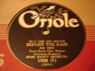 JAZZ HAL KEMP ORCH Before The Rain-2 ORIOLE 1508