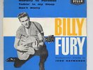 RARISSIME FRENCH EP BILLY FURY - 1961 - DECCA 454076 - ROCK UK -