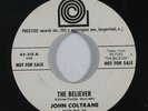 Jazz 45 JOHN COLTRANE Dakar/The Believer on Prestige NM wlp