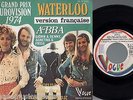 ABBA waterloo RARE VERSION FRANCAISE FRENCH VOGUE 45x3104 SP