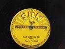 Carl Perkins Blue Suede Shoes 78 RPM Sun Records Rockabilly RARE OOP