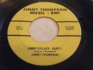 JIMMY THOMPSON 45 Jimmy's Place part 1 & 2 Rare Northern Soul Jazz Funk EX