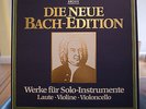 Archiv Stereo 8-LP 413094-1 Bach/Fournier 'Werke fur Solo-Instrumente' NM/NM+