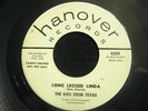 The Kids From Texas,1958 Dallas Texas Garage,Long Legged Linda vg++ (Hear)