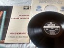 SXL 2112 WEBER: FIVE OVERTURES ANSERMET / SUISSE ROMANDE ED1 NM