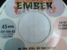 THE FIVE SATINS RARE EP (In the Still of the Night) Ember Label 45RPM, 1961