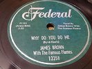 R&B Early Rock & Roll 78 JAMES BROWN Please Please Please on Federal #12258 EXC