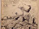 GOVERNMENT ISSUE Legless Bull DISCHORD #4 ORIGINAL w/ insert PUNK KBD HARDCORE X