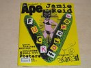 JAMIE REID RARE ORIG HAND SIGNED COPY OF ILLUSTRATED APE LTD EDT SEX PISTOLS ART