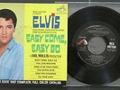 Elvis Presley Easy Come EPA 4387 Original USA BDOS EP W/PC 1967 2S RCA Presents