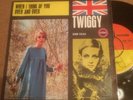 TWIGGY , WHEN I THINK OF YOU  , DEMO  EMBER EMB S244 PICTURE SLEEVE   NEAR MINT