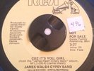 Modern Northern Soul WLP 45 JAMES WALSH GYPSY BAND Cuz Its You Girl RCA PROMO EX