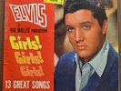 Elvis Presley Girls Girls Girls LP LPM 2621 with 1963 Calendar