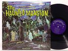 The HAUNTED MANSION Vinyl Record LP w/ book Halloween 3947 Ron Howard DISNEY