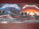METALLICA MASTER OF PUPPETS & RIDE THE LIGHTING 1/2 HALF MASTER 45 RPM 2 LP SET