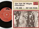 THE ISLE OF WIGHT CHEROKEES DEEP BLUE FEELING SWEDISH 45+PS 1967 MOD FREAKBEAT