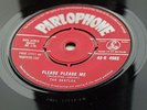 THE BEATLES   ORIG 1963  RED PARLOPHONE 45  PLEASE PLEASE ME   PT TAX CODE EX+++