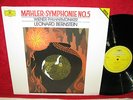 DG 423 608-1 STEREO DIGI GERMAN MAHLER SYMPHONY No.5 VPO BERNSTEIN NM