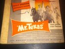 BILLY GRAHAM  78 rpm movie music from MR. TEXAS - 3 records VG / album: GREAT