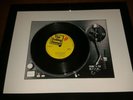 ROLLING STONES framed vinyl record display BROWN SUGAR