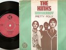 THE KINKS WONDERBOY & PRETTY POLLY DANISH 45+PS 1968 MOD FREAKBEAT GARAGE PSYCH