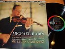 CAPITOL: MICHAEL RABIN: PAGANINI,WIENIAWSKI VIOLIN CONCERTOS RECORDS PLAY GRADED