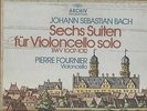 PIERRE FOURNIER 6 Suites for Cello BACH German STEREO BoxSet 3LP ARCHIV 2710005