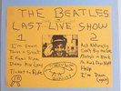 THE BEATLES - LAST LIVE SHOW - LP - TMOW 1800