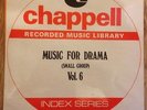 Chappell ?– CIS 5051 Music For Drama Vol . 6 LP Johnny Hawksworth , John Cavacas