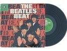 Beatles LP The Beatles Beat MONO green ODEON label 1964 German press. + inner
