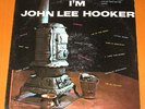 I'M JOHN LEE HOOKER  VEE JAY LP 1007 DG MONO OVAL LABEL SUPER GLOSSY EXCELLENT