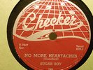 SUGAR BOY No More Heartaches/I Bowed On My Knees CHECKER 795 EE+/EE- HEAR ?