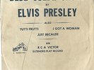 Elvis EPA-747 & MISPRINTED TEMPORARY sleeve