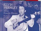 ELVIS PRESLEY  Blue Suede Shoes PICTURE SLEEVE 45 NEW red vinyl + jukebox strip