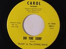 RUSS & STING-RAYS: Do The Surf / I'm Cryin' 45 (tiny lbl scratch) Oldies