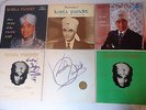 6 Vintage Korla Pandit Indian Pipe Organ Records Signed Blue Red NO RESERVE