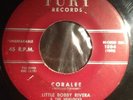 Little Bobby Rivera & The Hemlocks LISTEN rare DOO WOP 45 Coralee on Fury Label