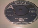 THEM One More Time 1965 UK Decca DEMO Van Morrison EX+