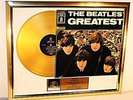 The Beatles, The Beatles' Greatest, mit Cover, Gold Record, Schallplatte, Award