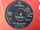 The Four Matadors - Fast Cars And Money 1966 UK 45 COLUMBIA RGM/JOE MEEK