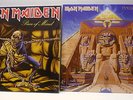 IRON MAIDEN Piece Of Mind / Powerslave 2x  LP UK 180 gm prog Mint