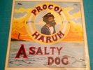 PROCOL HARUM 'A Salty Dog' Rare Prog/Psych Lp - Italian Press IL- Red Label